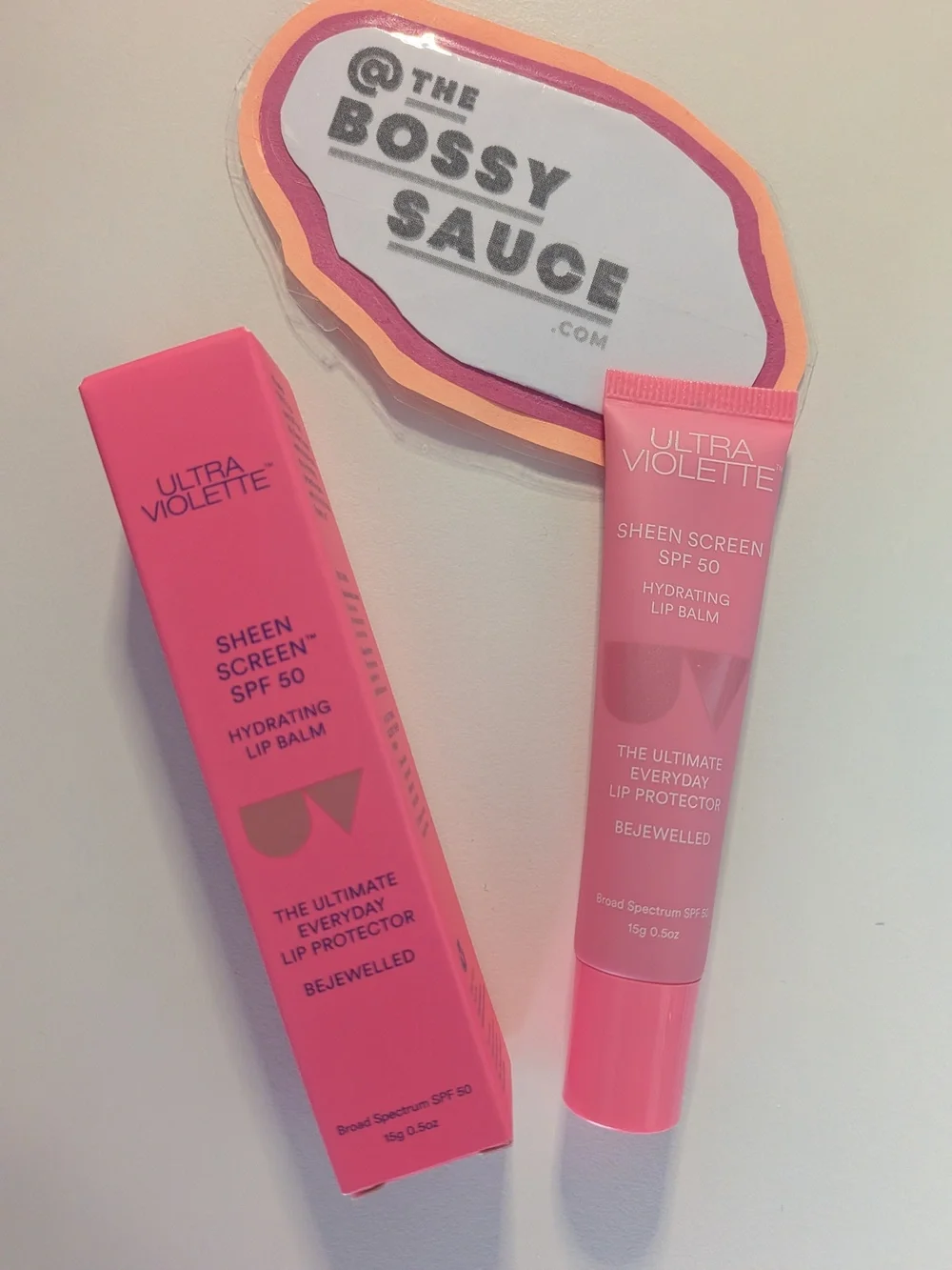 🌸 Ultra Violette Sheen Screen Hydrating Lip Balm SPF 50 NWT
